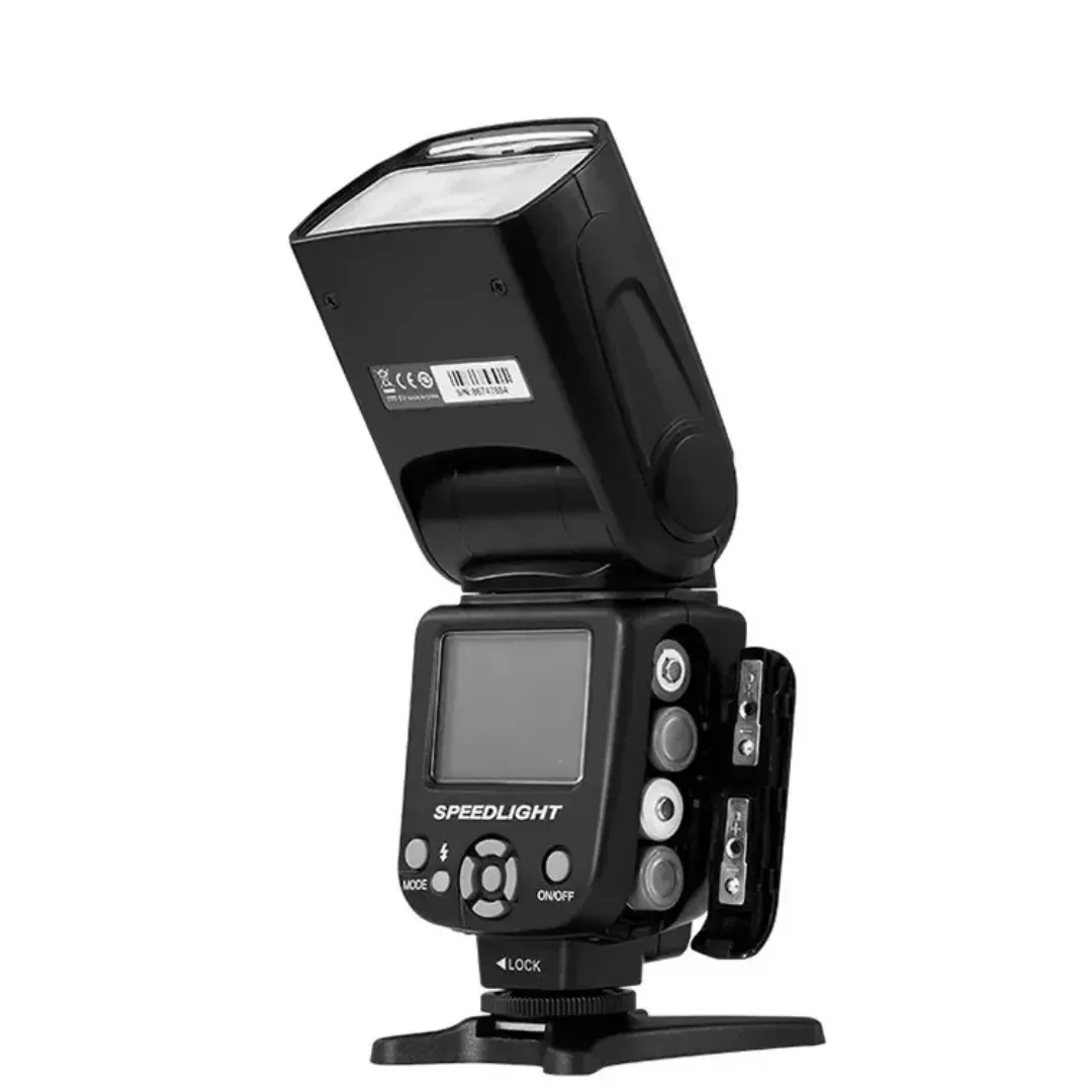 Flash Triopo TR-950II Universel avec Déclencheur Sans Fil G4 – Compatible Nikon, Canon, Sony, Fujifilm