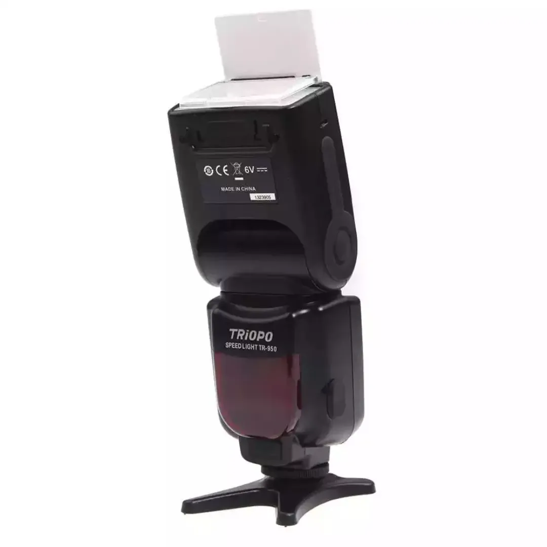 Flash Triopo TR-950II Universel avec Déclencheur Sans Fil G4 – Compatible Nikon, Canon, Sony, Fujifilm