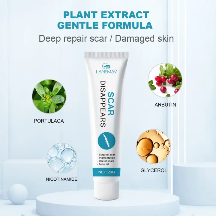 Crème Réparatrice Anti-Cicatrices & Vergetures – LANEMAY | Réduction des Taches, Soins du Visage et de la peau 