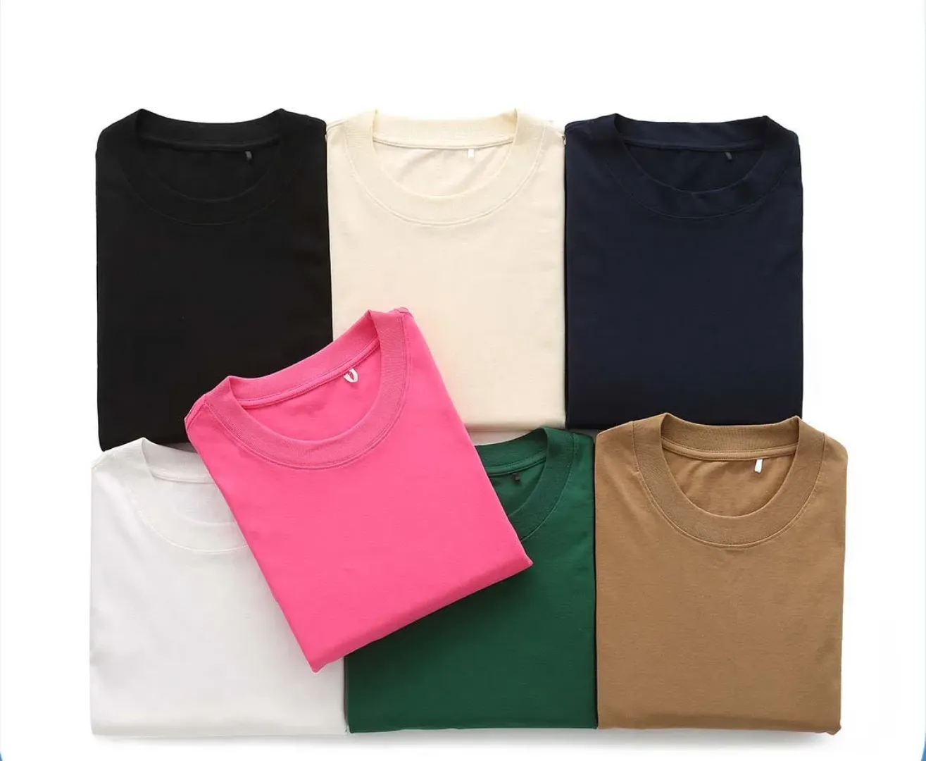T-shirt Oversize 230g Homme – 100% Coton, Tissu Épais Premium, Couleurs Unies