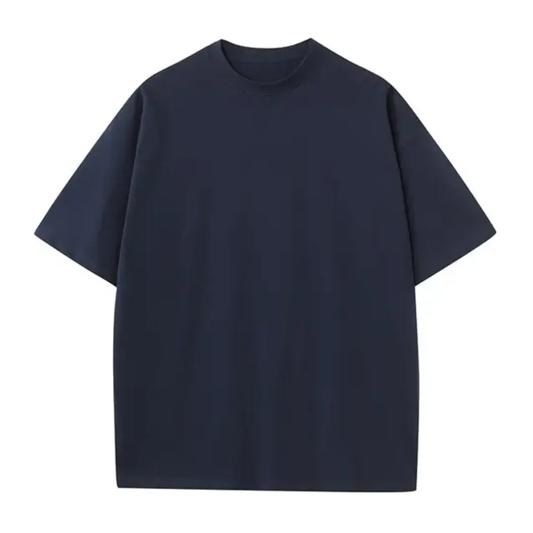 T-shirt Oversize 230g Homme – 100% Coton, Tissu Épais Premium, Couleurs Unies