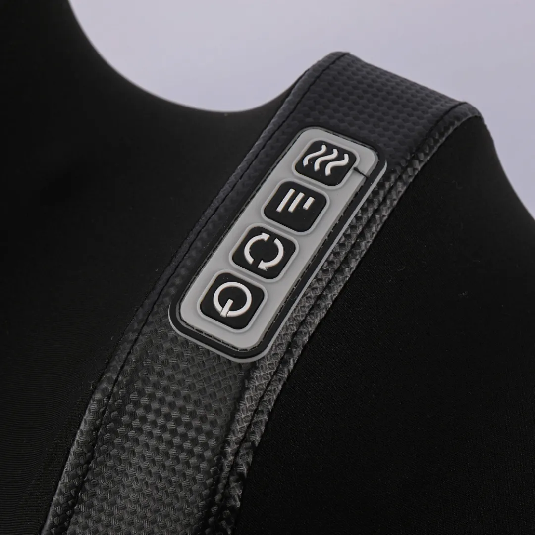 Masseur de Pieds Électrique Shiatsu – 20 Points de Massage, Chaleur Infrarouge, Vibrant & Compact