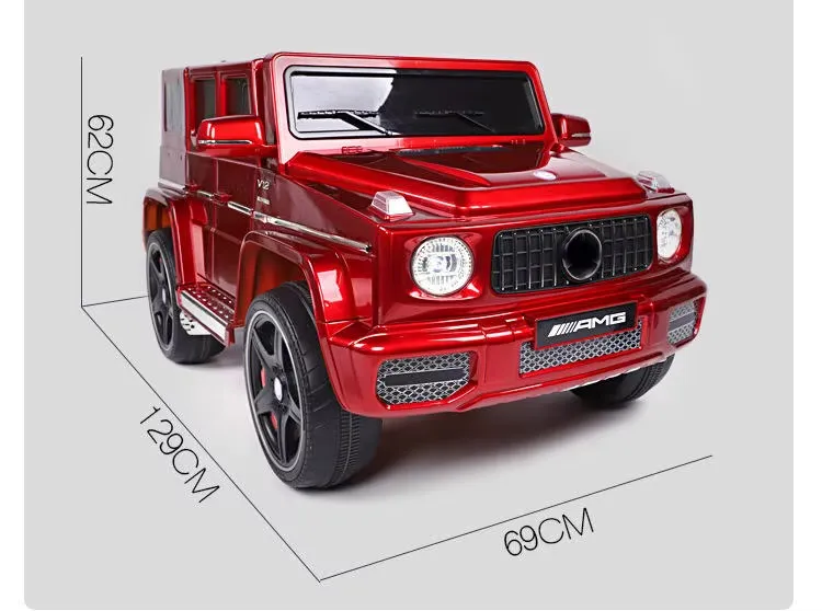Voiture Électrique Enfant AMG V12 – 4 Roues, 6V, Style SUV de Luxe, 1 à 13 ans