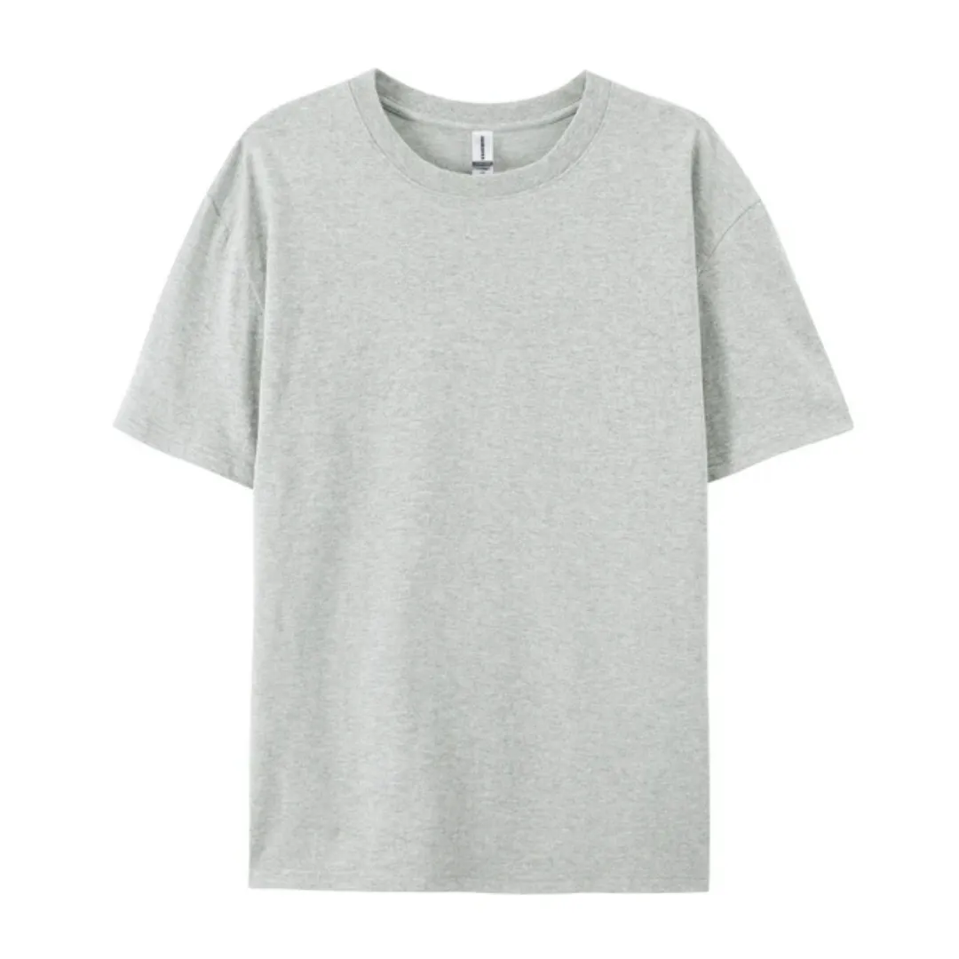 T-shirt Homme 100% Coton – Col Rond, Uni, Personnalisable, Confort Quotidien, Toutes Tailles