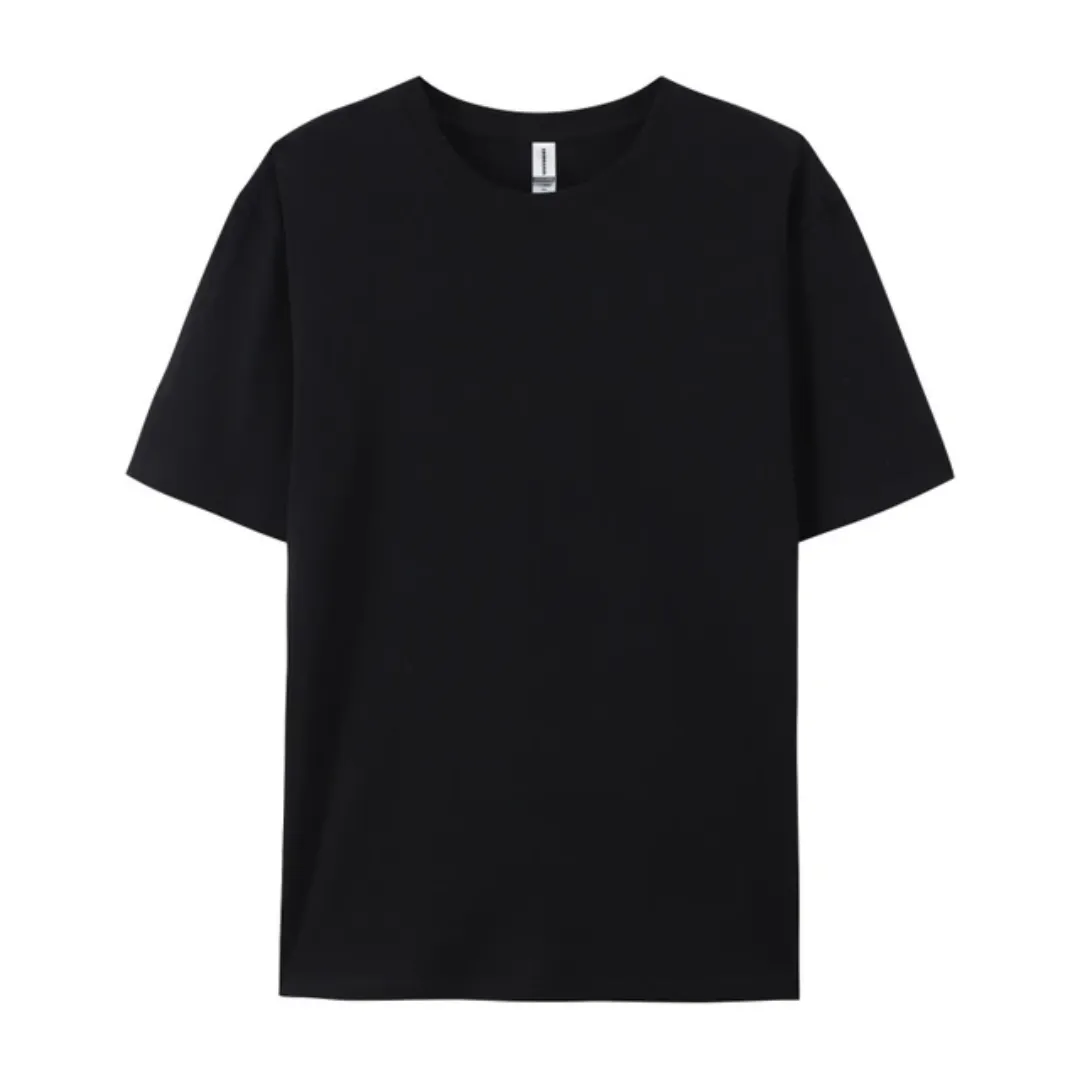 T-shirt Homme 100% Coton – Col Rond, Uni, Personnalisable, Confort Quotidien, Toutes Tailles