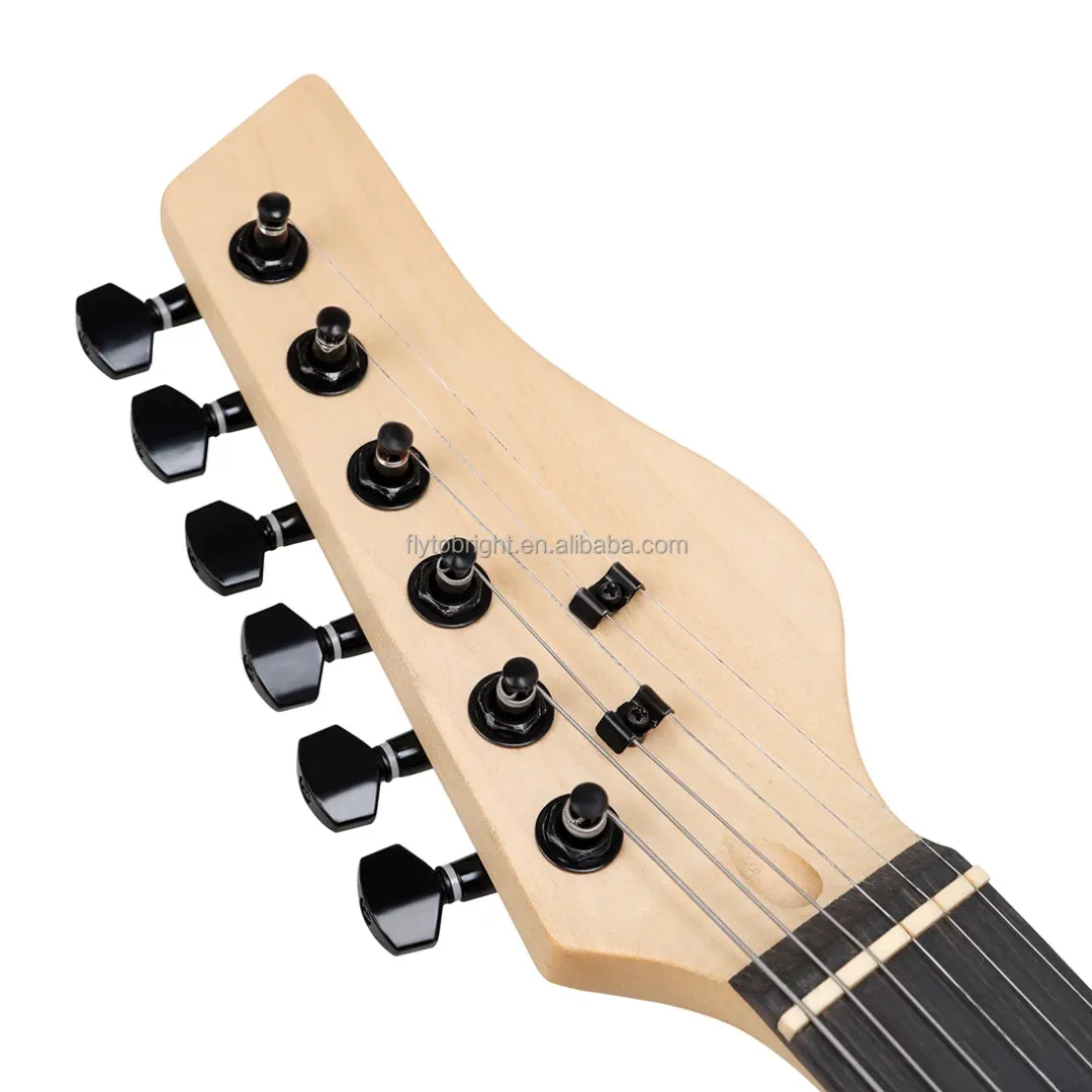 Guitare Électrique ST700 – 6 Cordes Acier – Corps en Tilleul – 39 Pouces – Modèle Débutant ou Pro