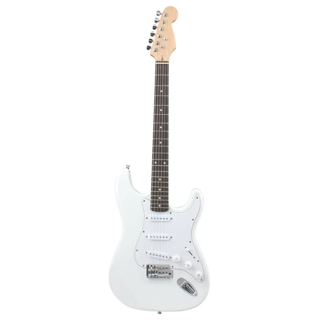 Guitare Électrique ST700 – 6 Cordes Acier – Corps en Tilleul – 39 Pouces – Modèle Débutant ou Pro