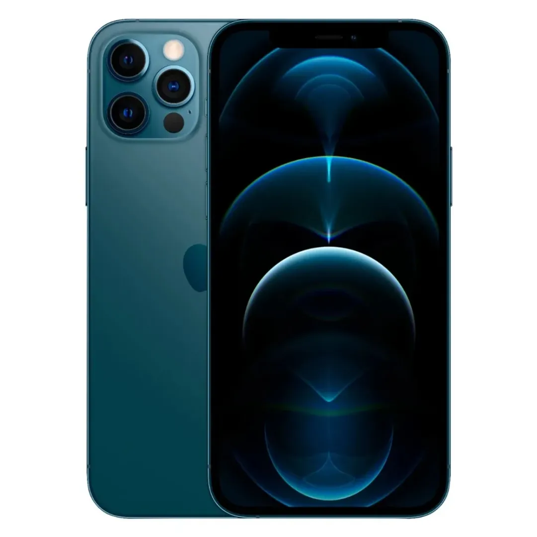 iPhone 12 Pro – 6.1" Super Retina XDR, Triple Caméra 12MP, Face ID, iOS, Débloqué Tout Opérateur