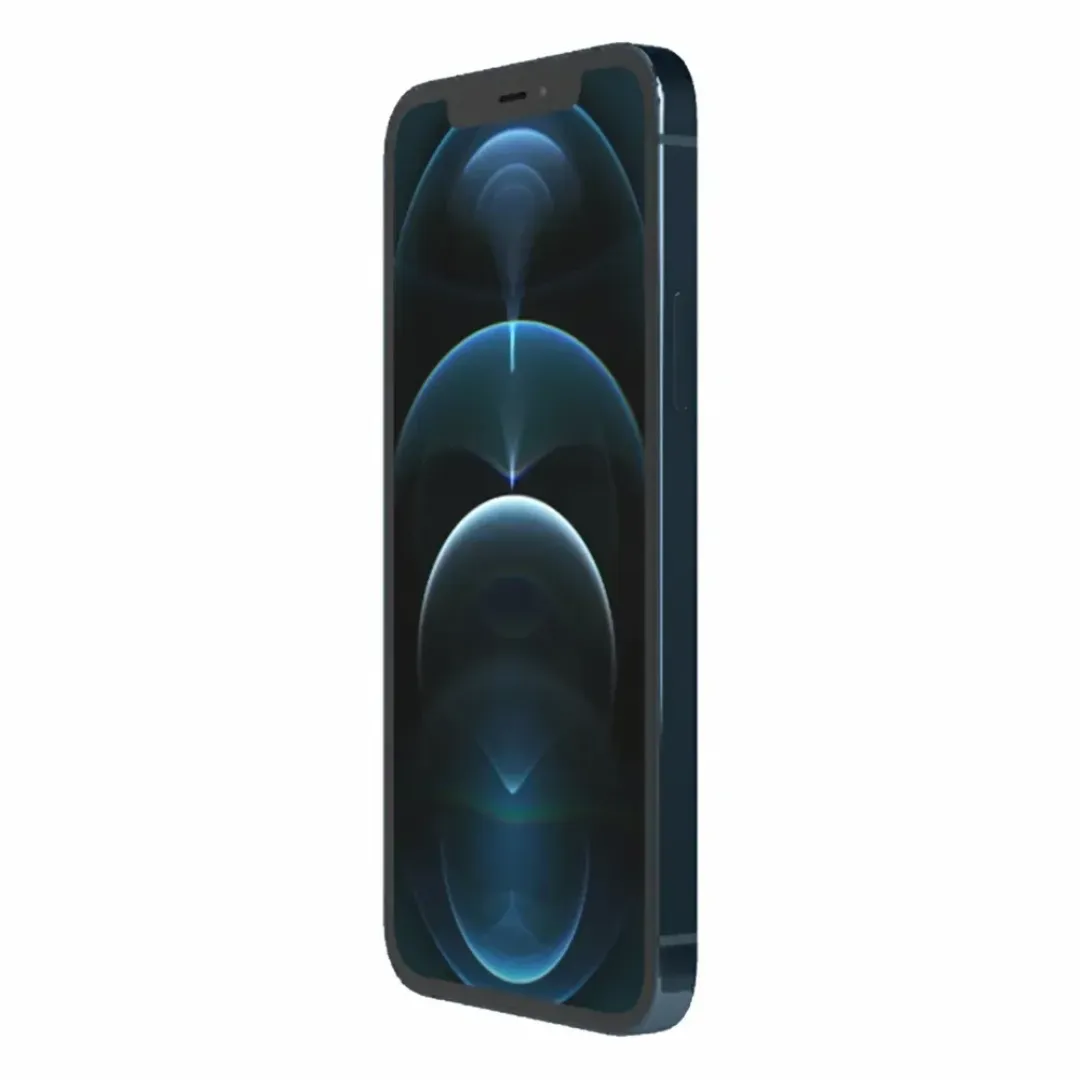 iPhone 12 Pro – 6.1" Super Retina XDR, Triple Caméra 12MP, Face ID, iOS, Débloqué Tout Opérateur