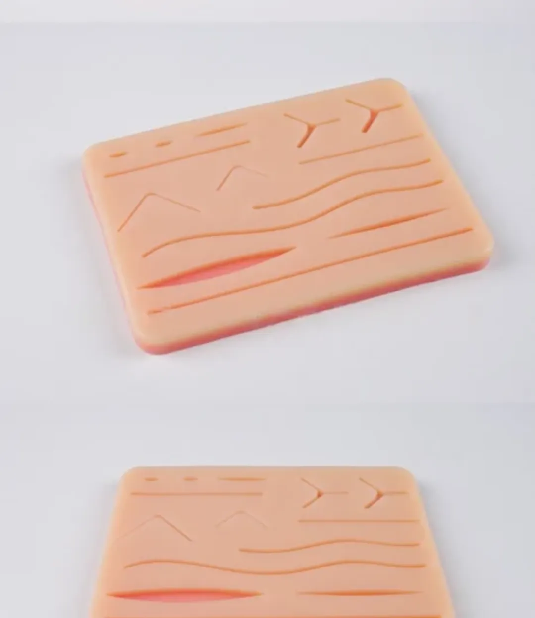 Peau de Suture en Silicone – Modèle Anatomique Multi-Plaies pour Formation Médicale et Chirurgicale