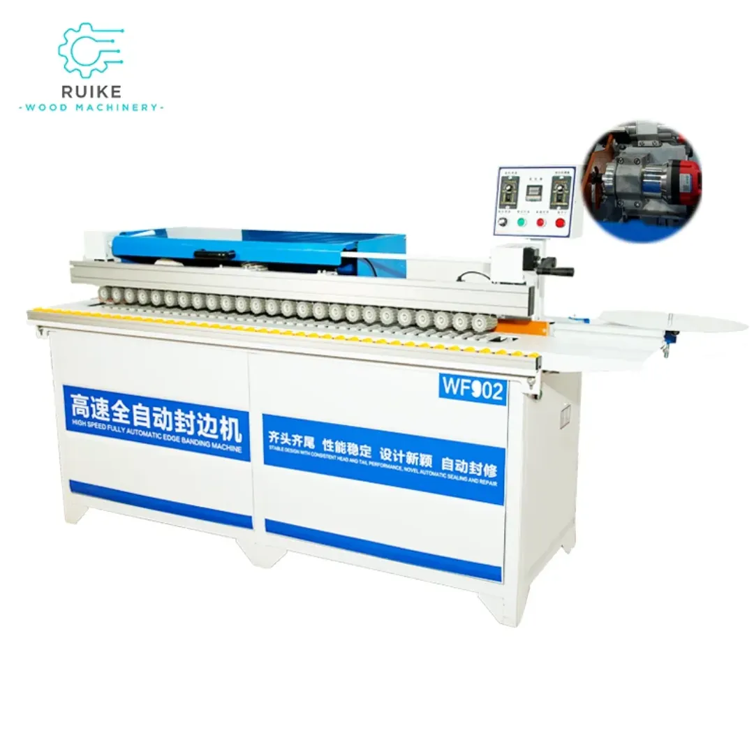 Machine à Plaquer les Chants WF902 – 6 Fonctions CNC Automatique | Pré-fraisage | 4000W | 8m/min | WANJIA