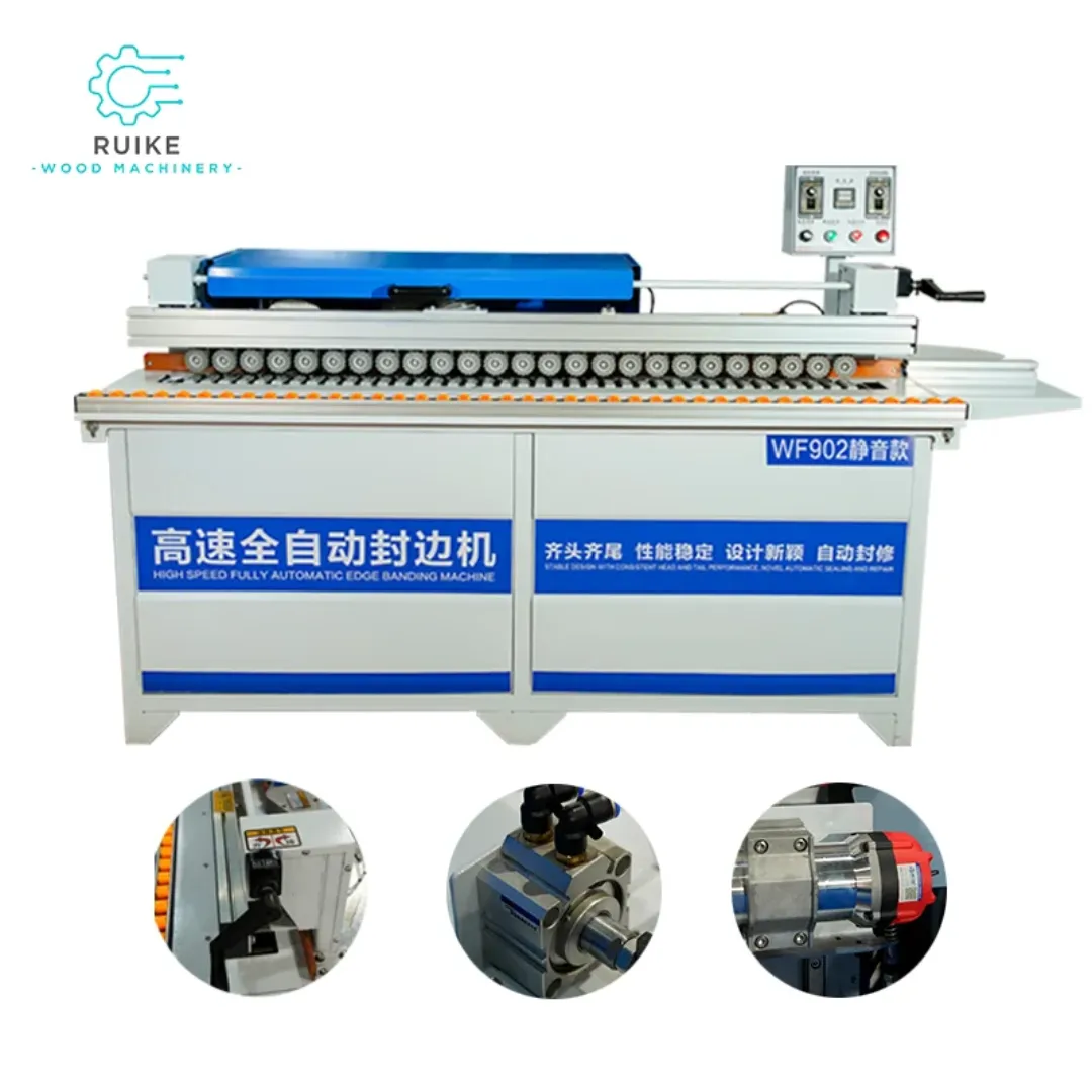 Machine à Plaquer les Chants WF902 – 6 Fonctions CNC Automatique | Pré-fraisage | 4000W | 8m/min | WANJIA