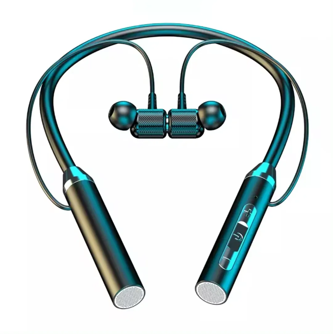 Écouteurs Sans Fil Bluetooth Tour de Cou – Sport & Musique – Micro Intégré