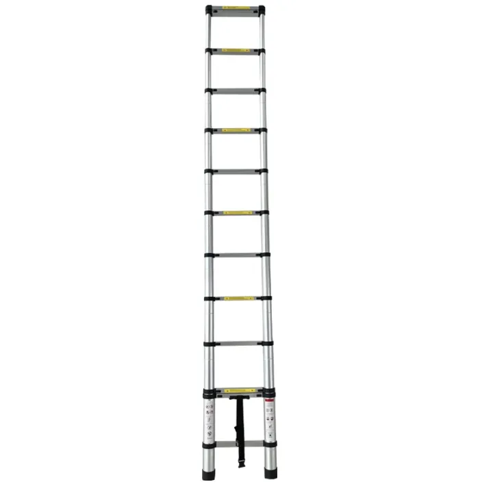 Échelle Télescopique en Aluminium 4 à 6M – Pliable, Sécurisée et Facile à Transporter