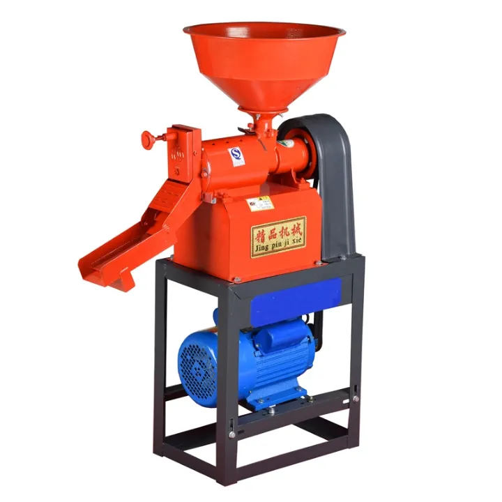 Décortiqueuse de Riz Électrique – Machine de Décorticage à Haute Capacité pour Riz Paddy