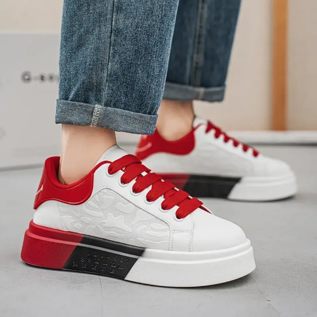 Baskets décontractées homme – Style sport 2024, semelle épaisse, respirantes et anti-glissantes