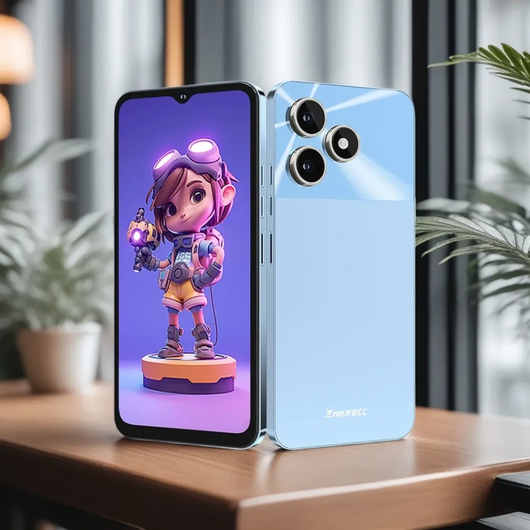 Smartphone ZNNXECC Note50 6.6” – Android 13, 4G LTE, 4Go+64Go, Octa-Core, Double SIM, Écran 90Hz – Design Premium