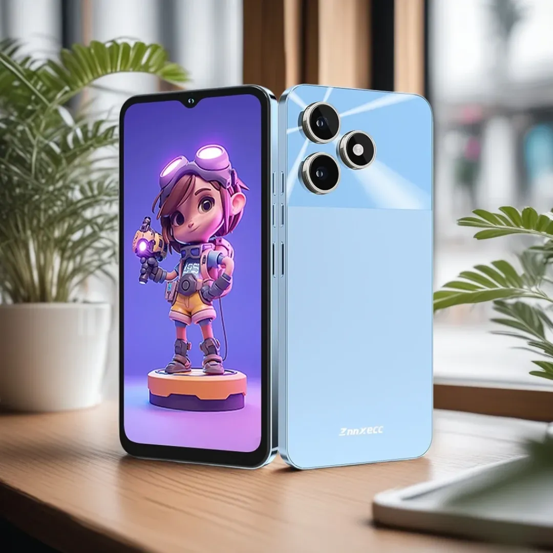 Smartphone ZNNXECC Note50 6.6” – Android 13, 4G LTE, 4Go+64Go, Octa-Core, Double SIM, Écran 90Hz – Design Premium