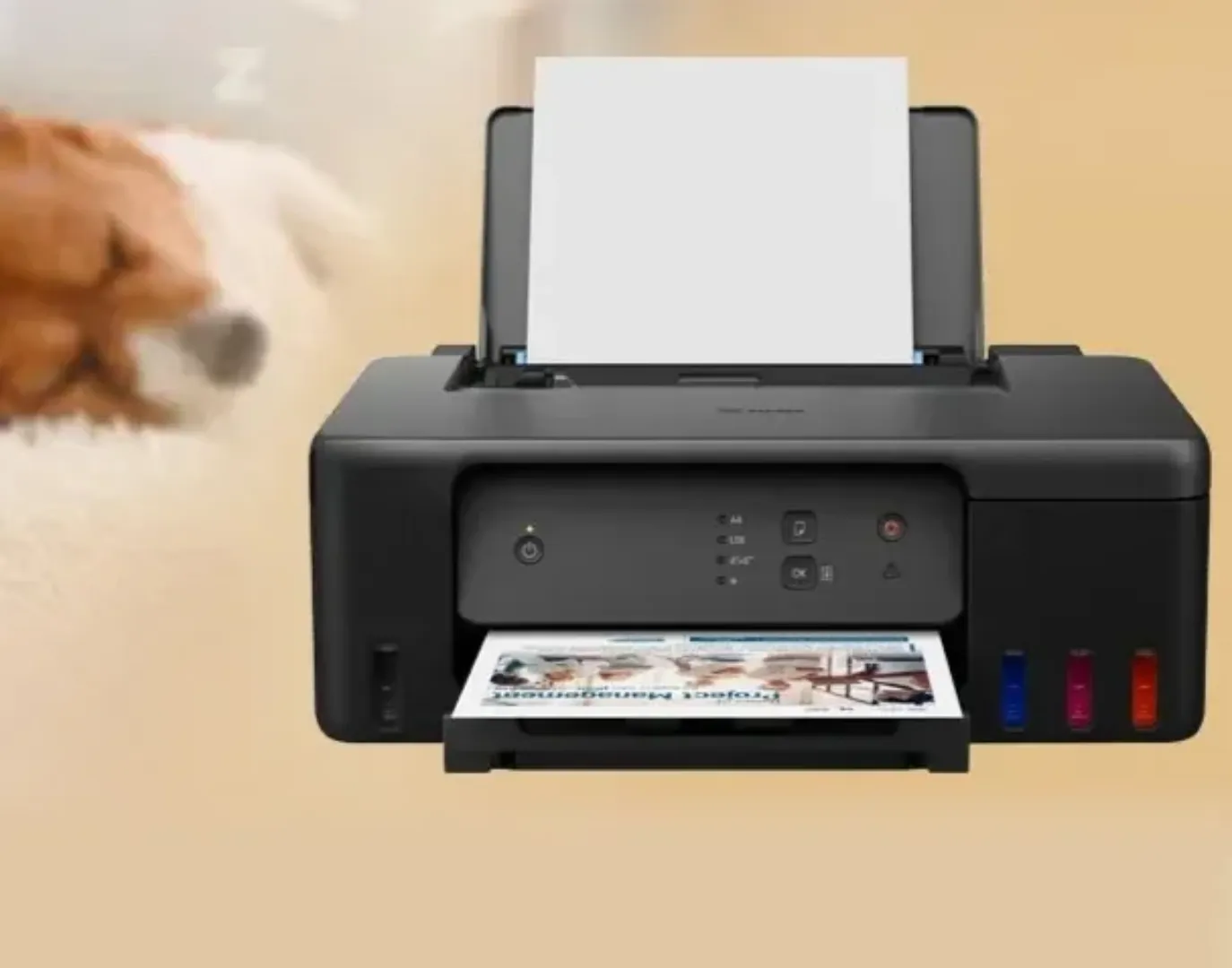 Imprimante Canon G3810 Jet d’Encre Multifonction – Impression, Copie, Scan – Réservoirs Rechargeables – USB & Sans Fil – Format A4
