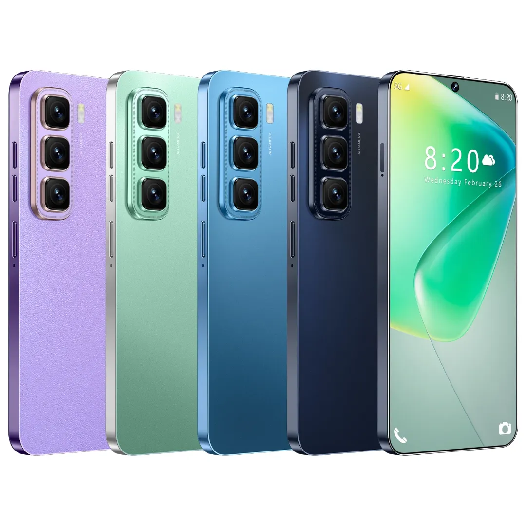 Smartphone Hot50 Pro Max – 5G, 8+256GB, Écran >7", Android 10, Caméra 48MP, Recharge Sans Fil, Débloqué Double SIM