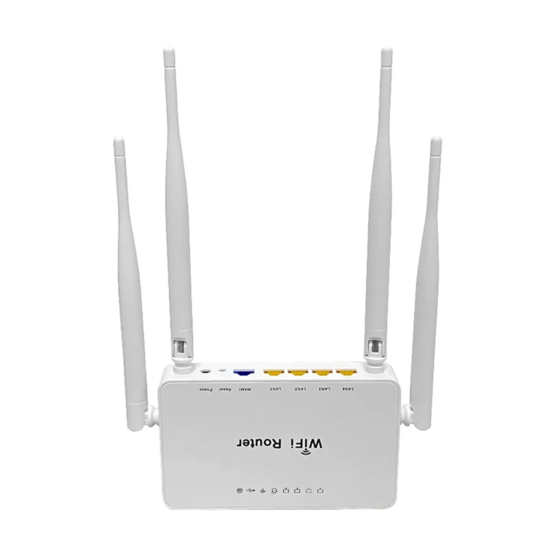 Routeur Wi-Fi OpenWRT 300 Mbps – 4 Antennes Externes – MT7620N – Sécurité WPA-PSK – Port USB 2.0 – Réseau Domestique et Bureau