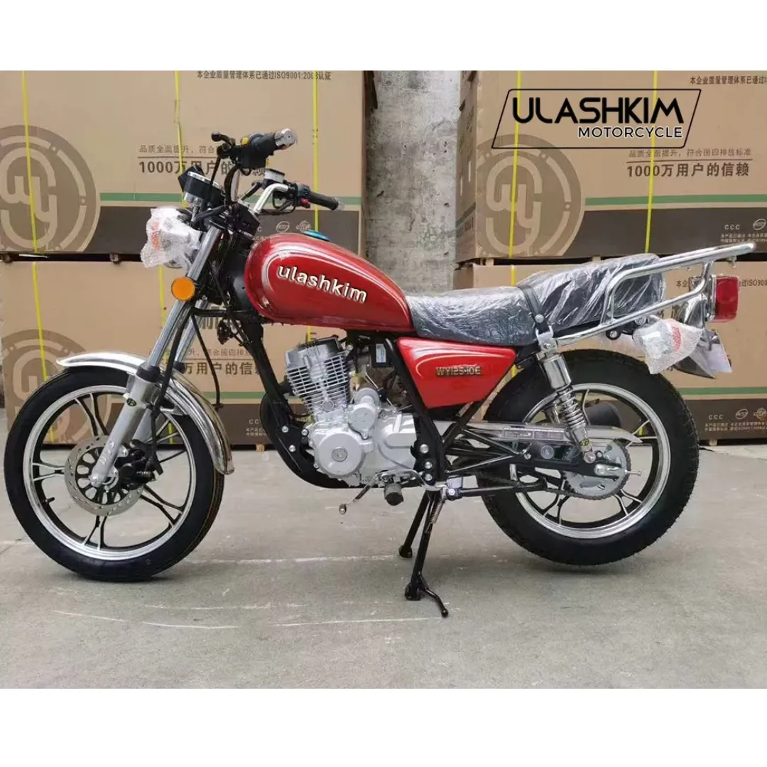 Moto Taizi GN125/GN150 – 125cc – Moteur CG – Économie de carburant – 5 Vitesses – Moto Classique Robuste