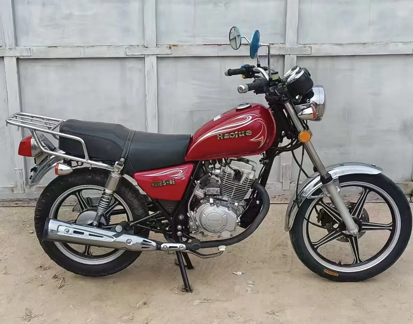 Moto Taizi GN125/GN150 – 125cc – Moteur CG – Économie de carburant – 5 Vitesses – Moto Classique Robuste