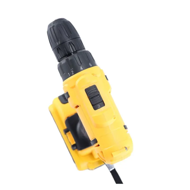 Visseuse-Perceuse Électrique Sans Fil 18V – Multifonction, Vitesse Variable, Rechargeable, 2 Vitesses, Coffret avec Embouts et Accessoires