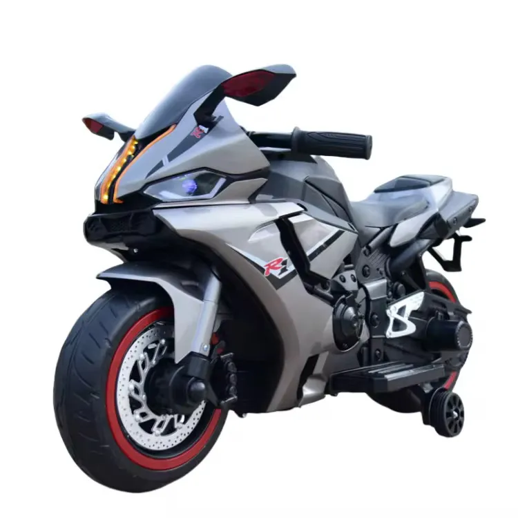 Moto Électrique Enfant Style Sport R1 – 3 Roues avec Lumières LED