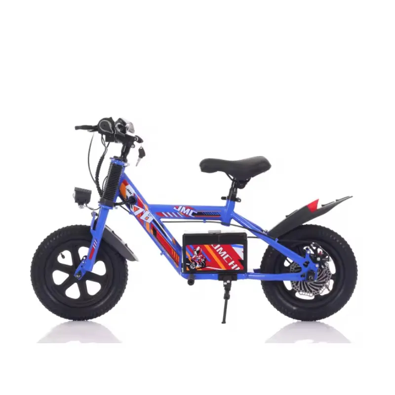 Mini Moto Électrique Style Cross pour Enfants – Modèle Bleu