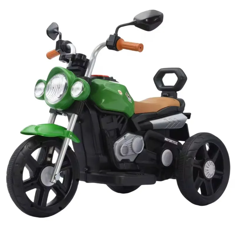 Moto Électrique Enfant 3 Roues – Modèle Sport avec Sons et Lumières