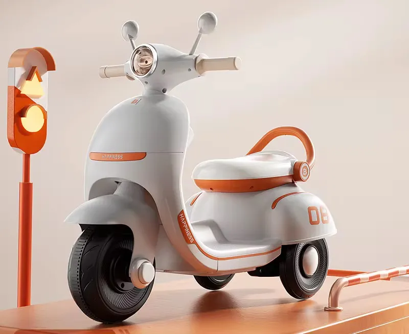 Scooter Électrique pour Enfants – Modèle Vintage “Happiness”