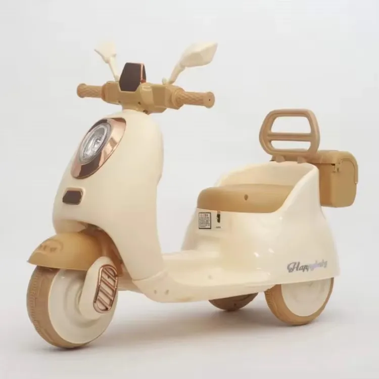🛵 Moto Électrique Vintage Enfant – Harmony Style