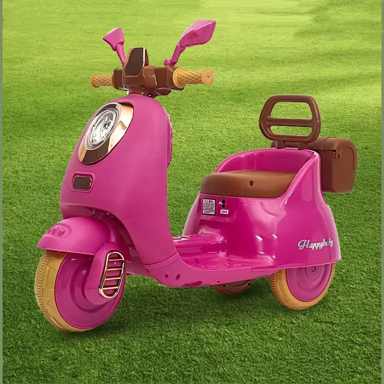 🛵 Moto Électrique Vintage Enfant – Harmony Style