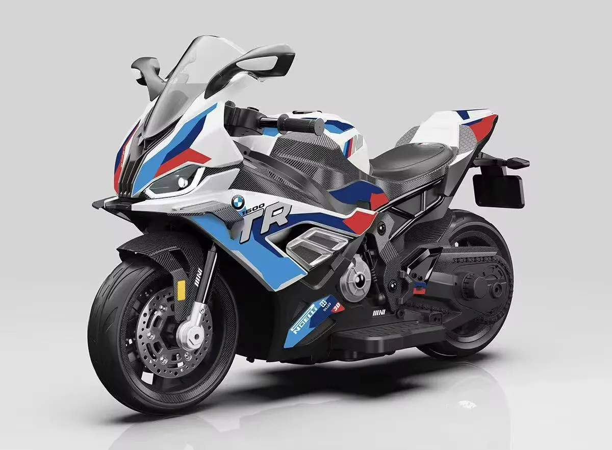 🏍️ Moto Électrique Sport Enfant – Modèle VTR 600 Style BMW