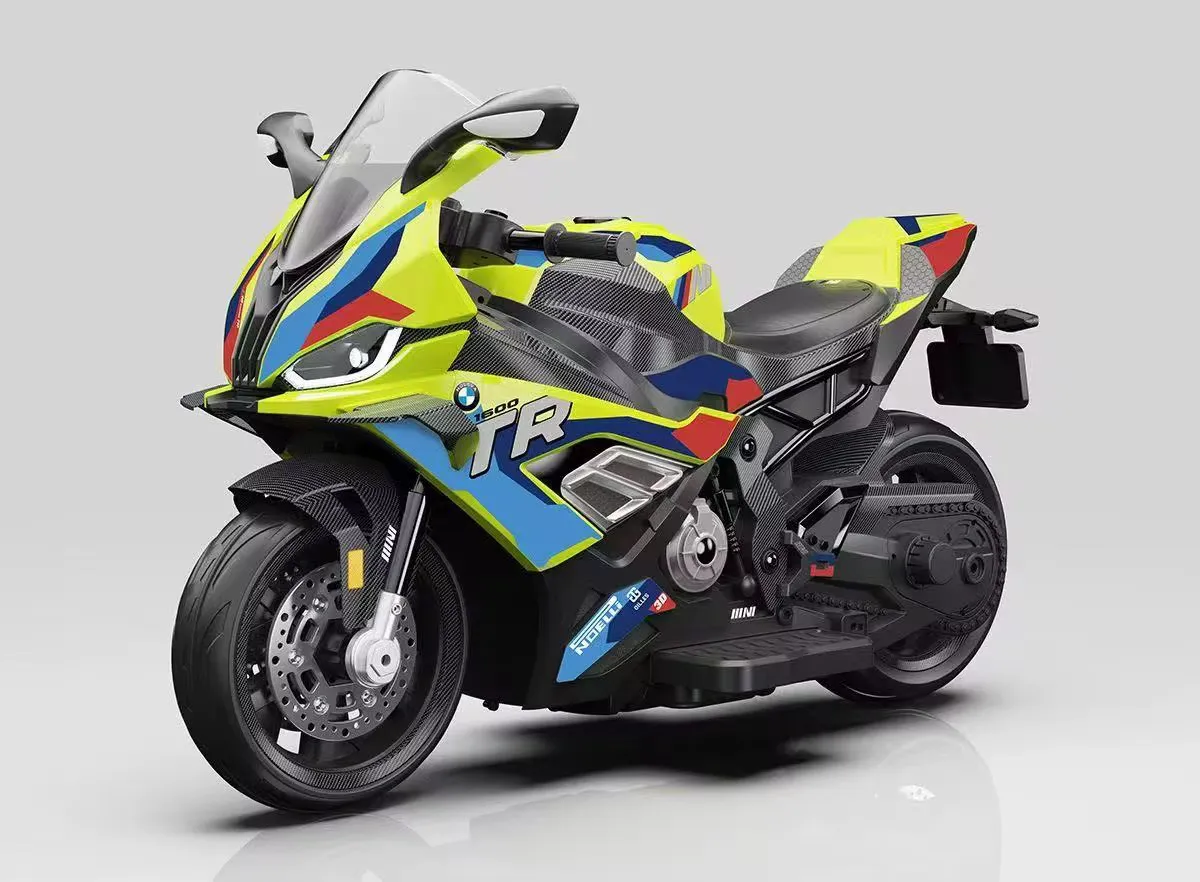 🏍️ Moto Électrique Sport Enfant – Modèle VTR 600 Style BMW