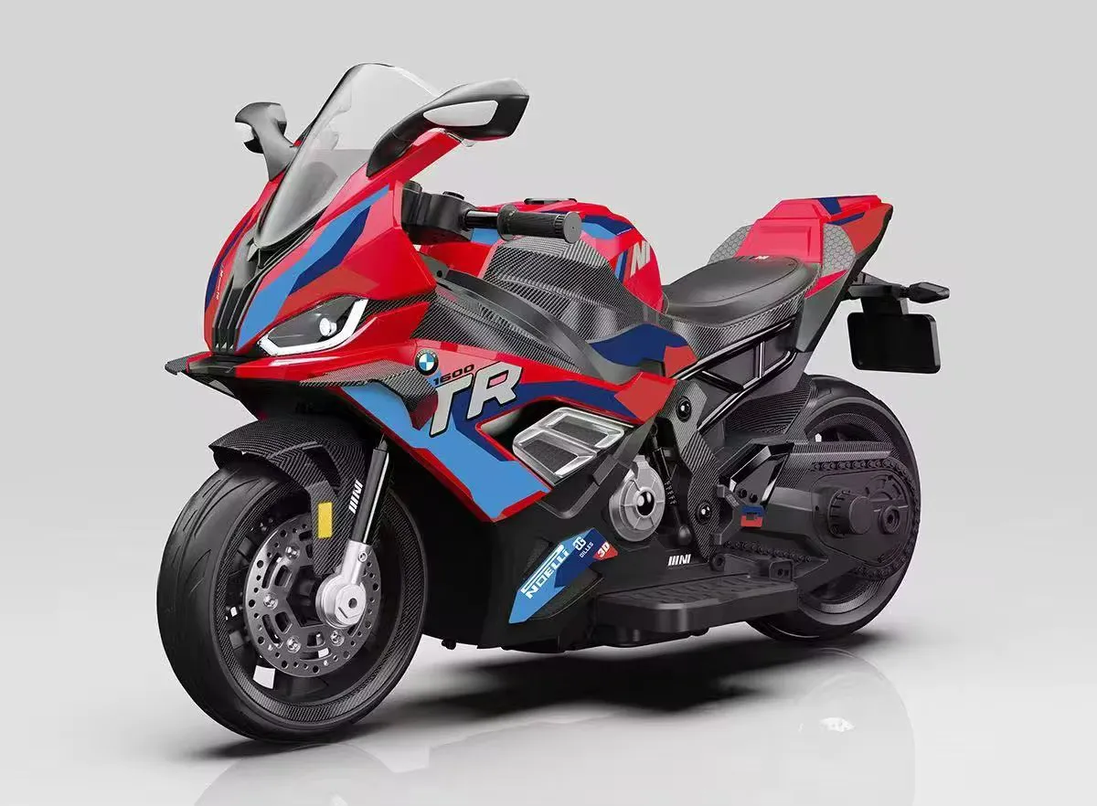 🏍️ Moto Électrique Sport Enfant – Modèle VTR 600 Style BMW