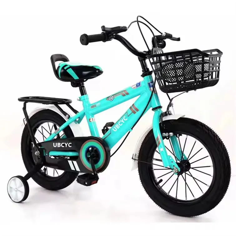 🚲 Vélo Enfant 16 pouces – Modèle Sport avec Panier Avant – Pour Fille ou Garçon de 3 à 8 Ans