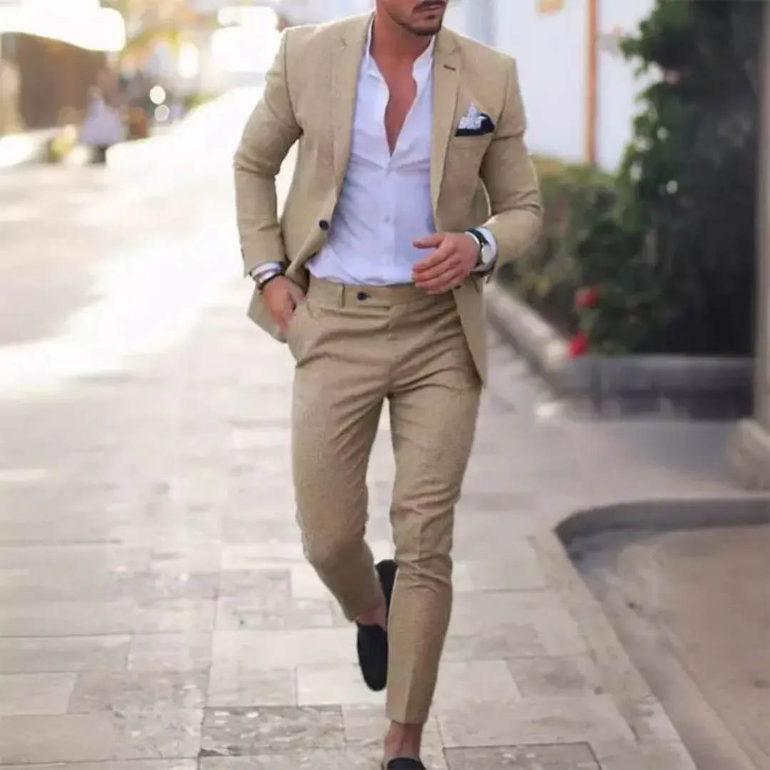 Costume Homme Slim Fit – Bleu Royal Élégant