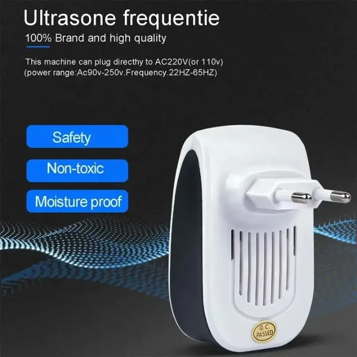 Répulsif Électronique Ultrason – Anti-Nuisibles Sans Produits Chimiques