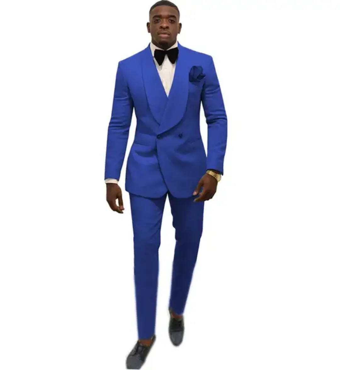 Costume Homme Bleu Royal – Double Boutonnage Élégant
