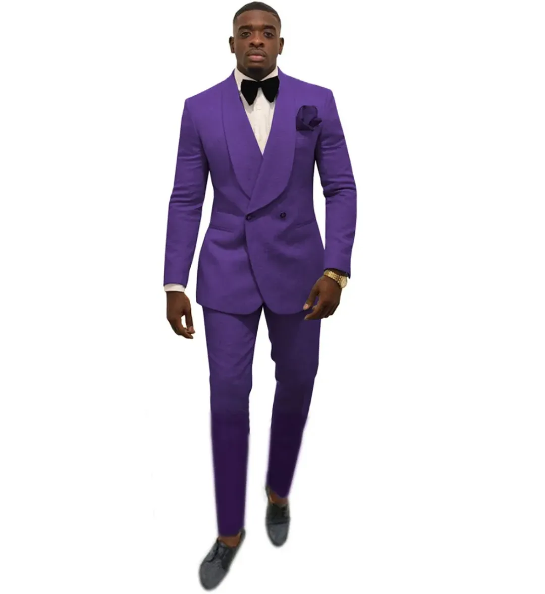 Costume Homme Bleu Royal – Double Boutonnage Élégant
