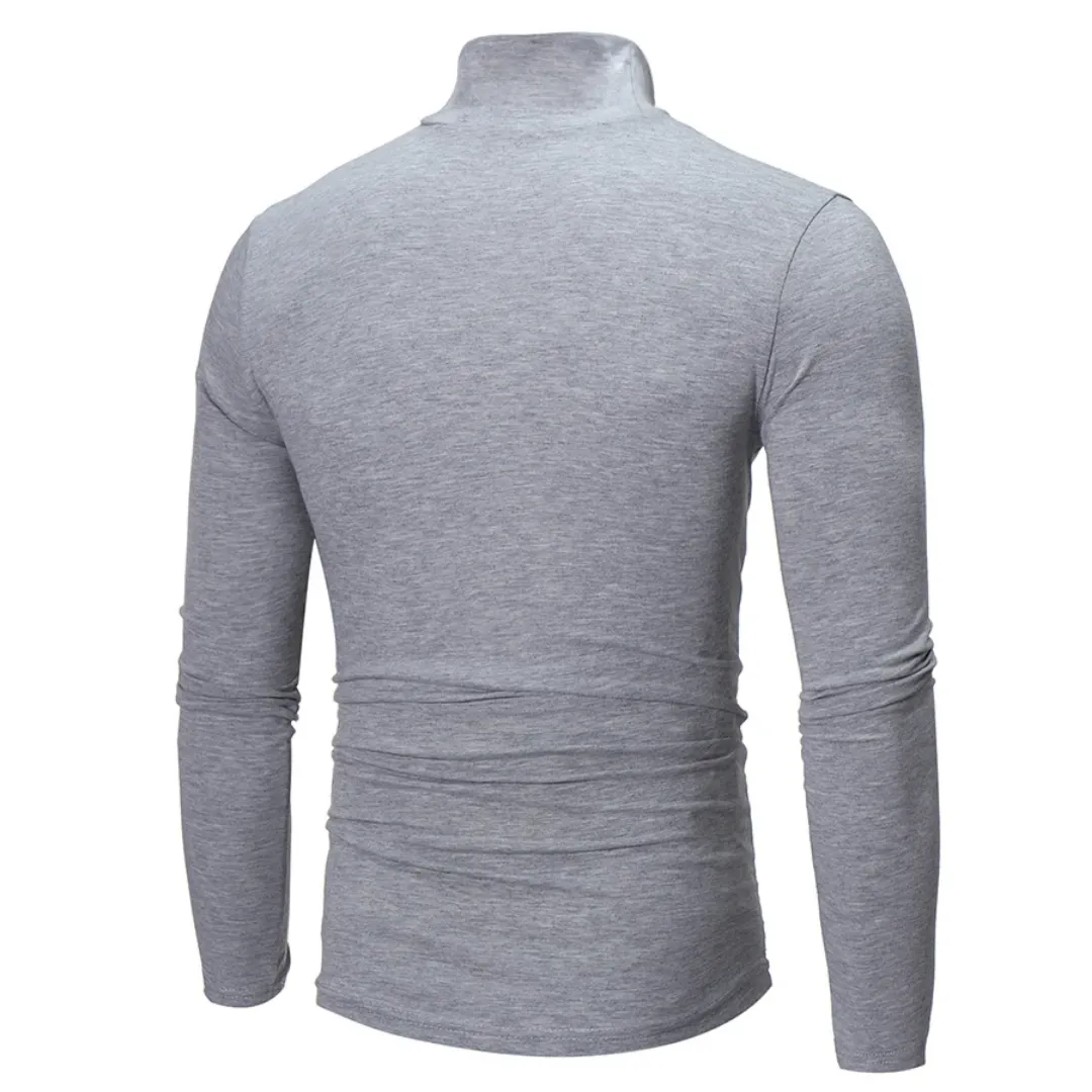 Sous-pull Col Roulé Homme – Manches Longues