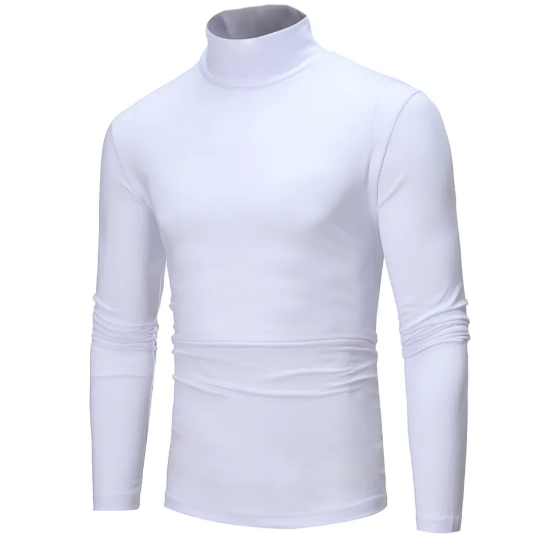 Sous-pull Col Roulé Homme – Manches Longues