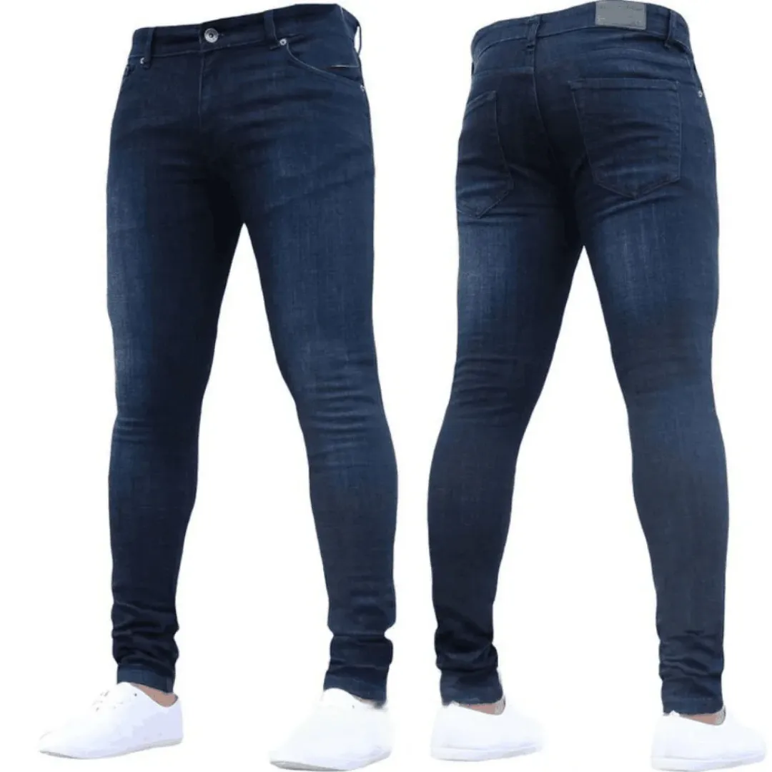 Jean Skinny Stretch Homme – Lot de Coloris Classiques