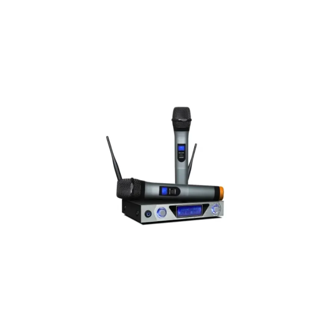 🎤 Micro Sans Fil Professionnel VM200 – Double Micro USB Rechargeable