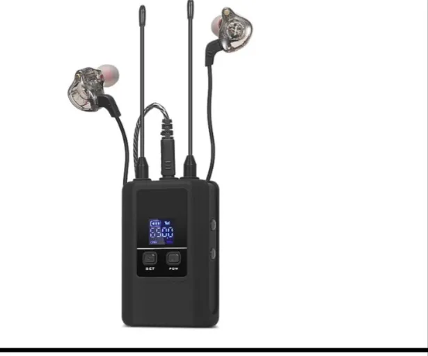 Écouteurs Intra-Auriculaires Sans Fil Professionnels – Monitoring Haute Fidélité pour Performances Live