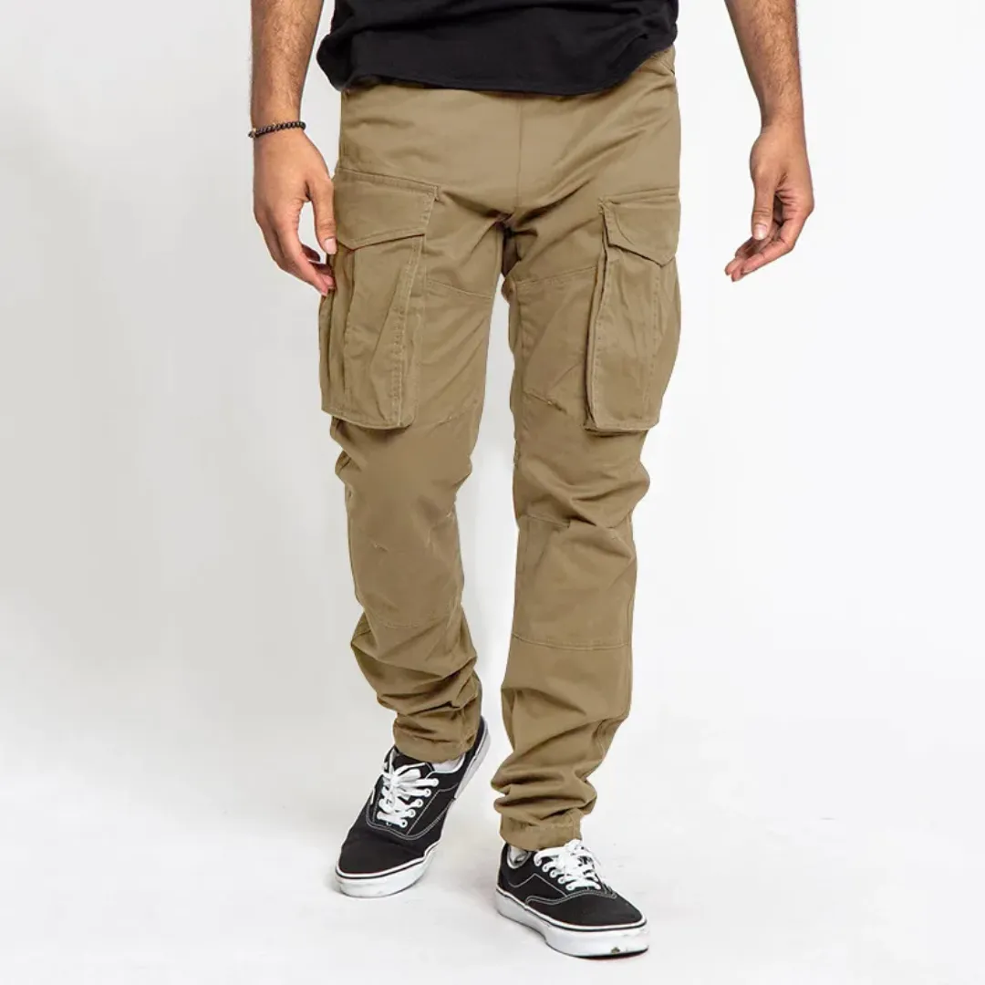Pantalon Cargo Homme Multi-Poches – Style Urbain et Décontracté