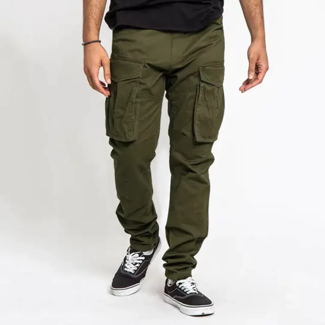 Pantalon Cargo Homme Multi-Poches – Style Urbain et Décontracté