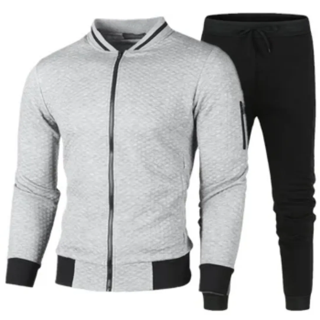 Ensemble Survêtement Homme Zippé – Style Sportwear Élégant